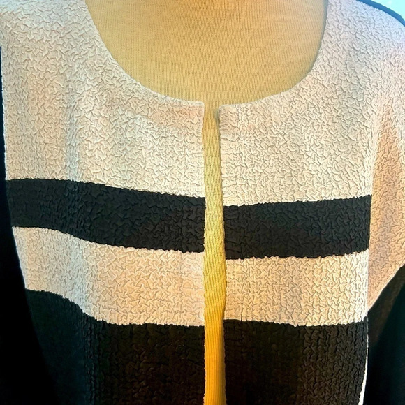 Berek crinkle abstract cardigan L - Picture 3 of 8